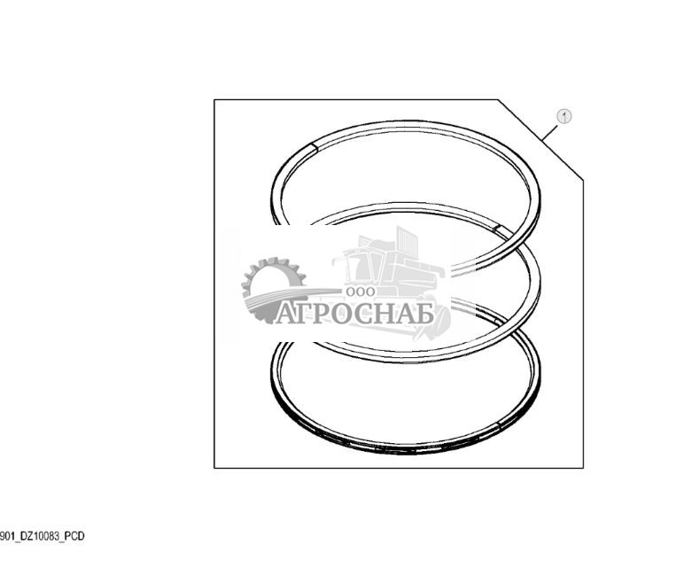 9901 Комплект поршневых колец - ST804196 77.jpg
